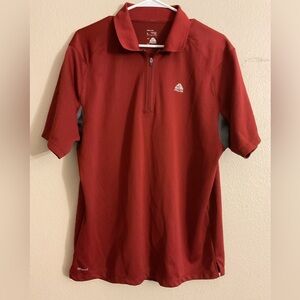 Nike ACG Fit Dry Collared Polo w/ Quarter Zip Front size Large‎